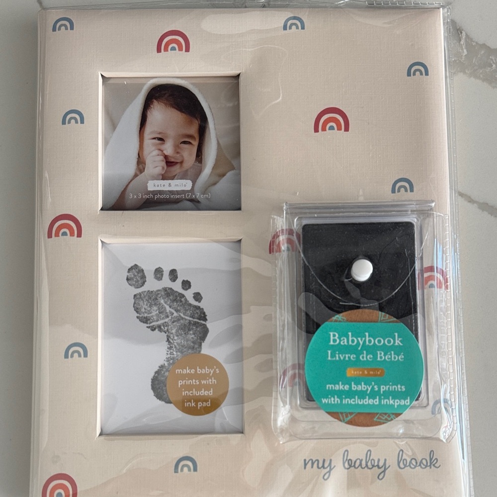Baby Memory Book with Ink Pad